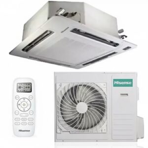 Hisense 2.5HP Ceiling Cassette Air Conditioner - Uniform Cooling for Open Spaces